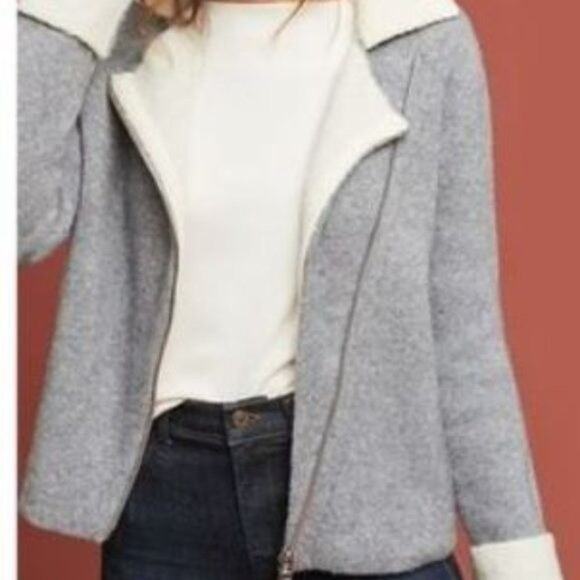 Ashley by 26 International Outerwear Dark Gray Jacket Medium - Picture 2 of 7